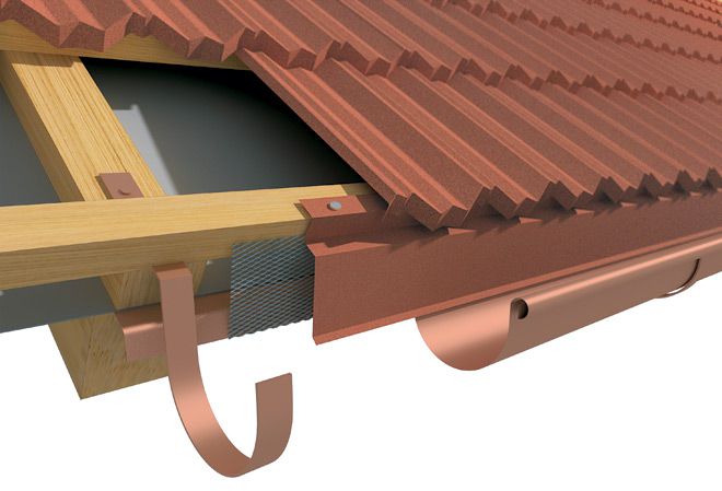 Строительство крыши из металлочерепицы