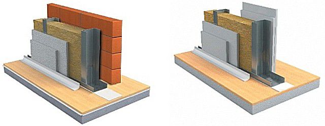 Варианты использования звукоизоляционных волокнистых материалов в стеновой конструкции