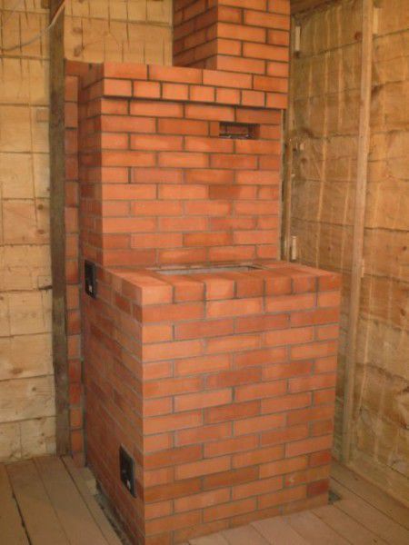 Как сложить печь из кирпича