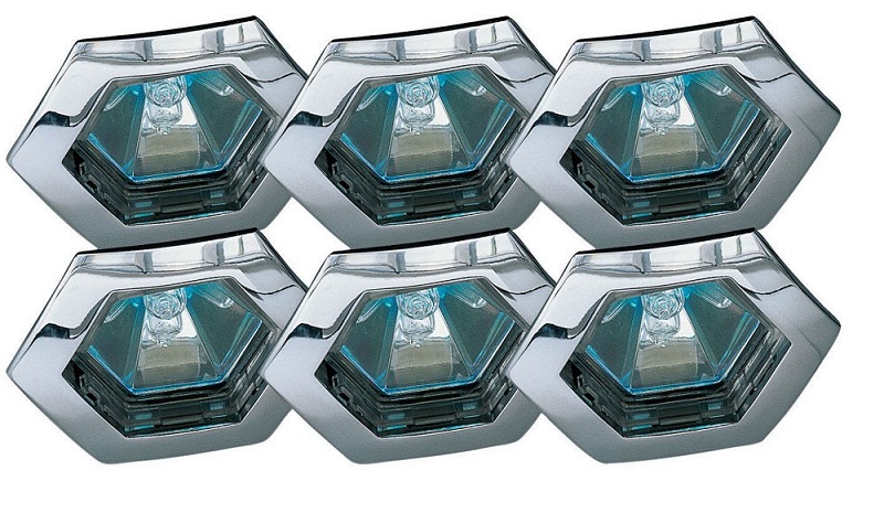 Встраиваемые влагозащищенный светильник Premium Line Hexa 99556