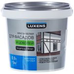 Краска для фасадов и цоколей Luxens