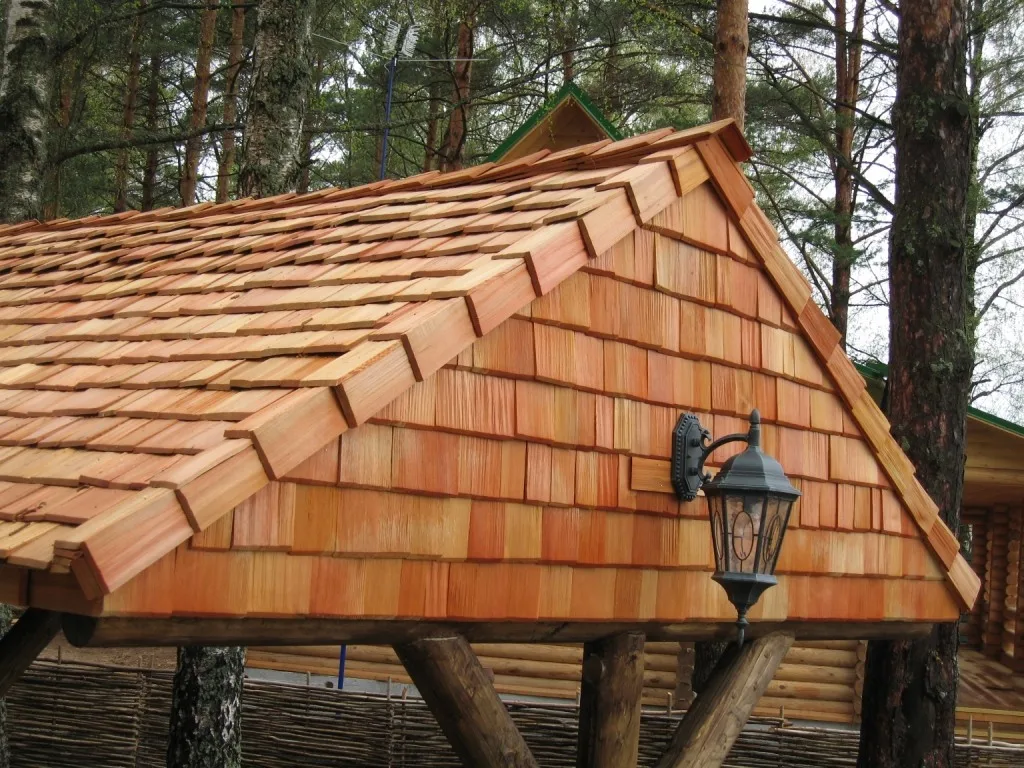 Деревянная черепица (дранка)