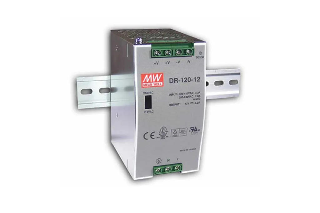 Источник питания постоянного тока Mean Well DR-120-12