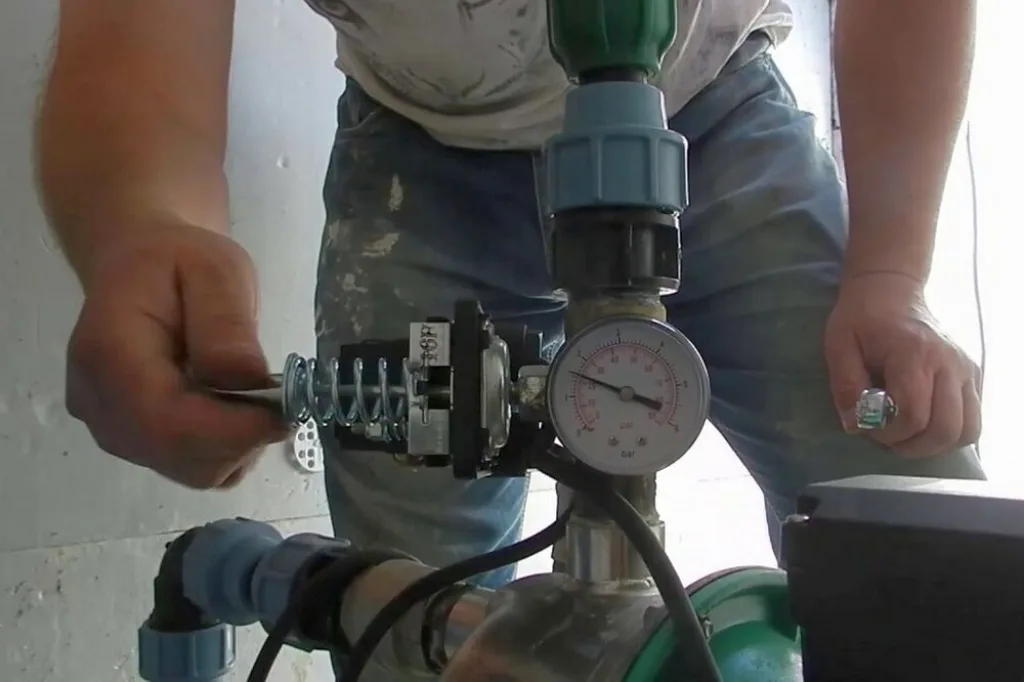 Регулировка давления в системе водоснабжения частного дома