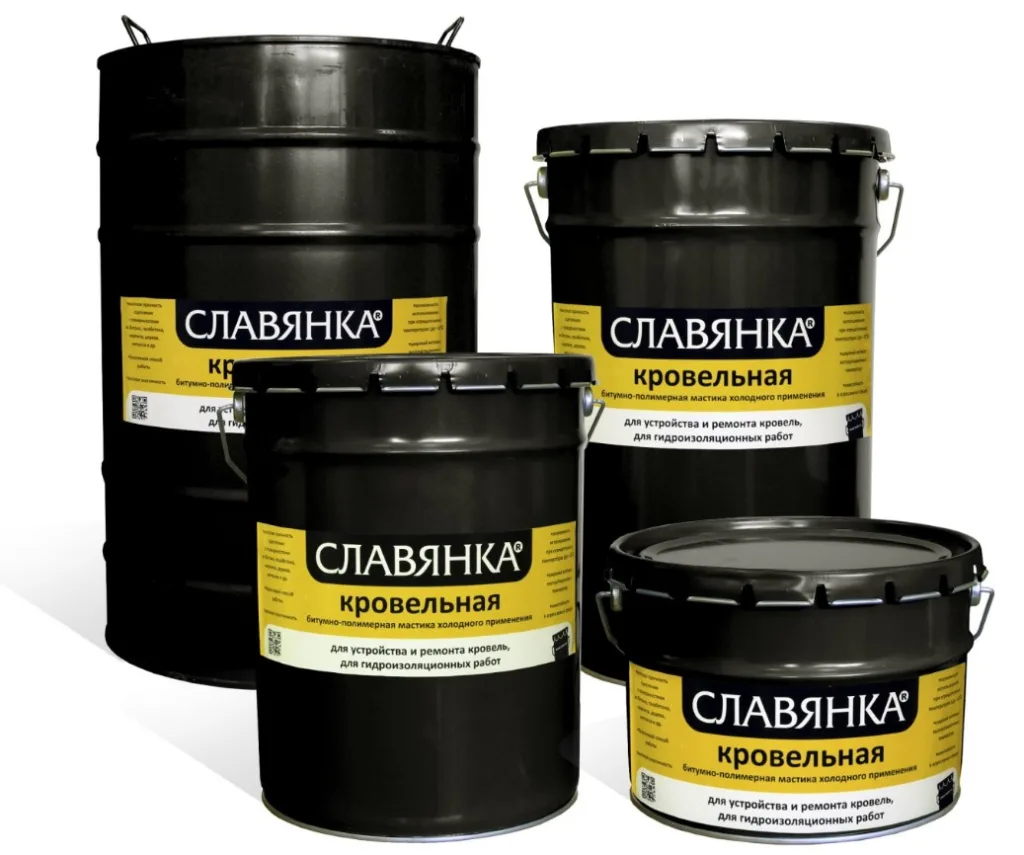 Кровельная мастика «Славянка»