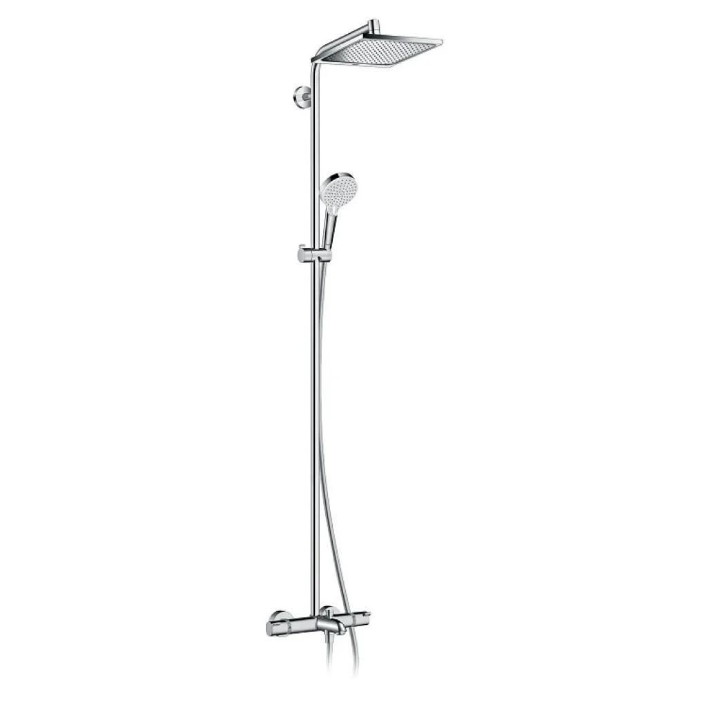 Душевая стойка hansgrohe Crometta E 240 1jet Showerpipe 27298000