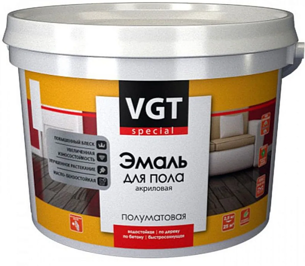 Эмаль акриловая VGT Профи ВД-АК-1179