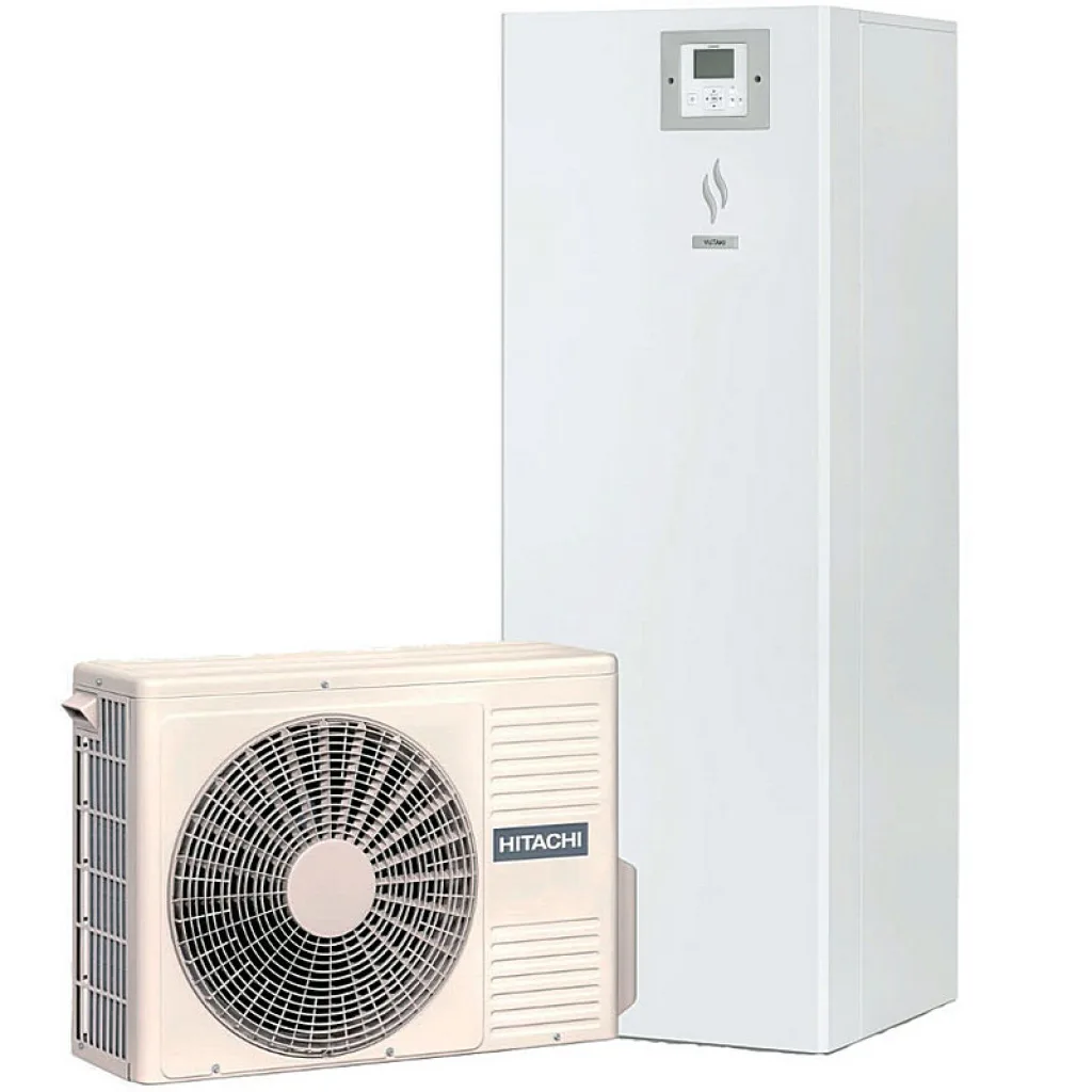 Hitachi Yutaki S Combi RWD‑2.5NWE‑260S/RAS‑2.5WHVNP
