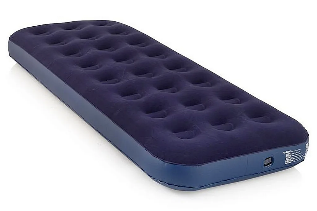 Relax Flocked Air Bed Single