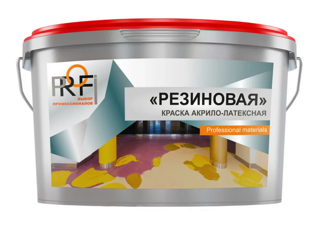 Акрилатно-латексную краску еще иногда называют резиновой.