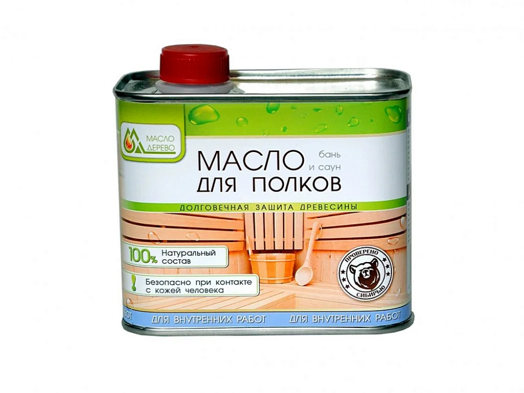 Масло&amp;Дерево Масло для полков бань и саун