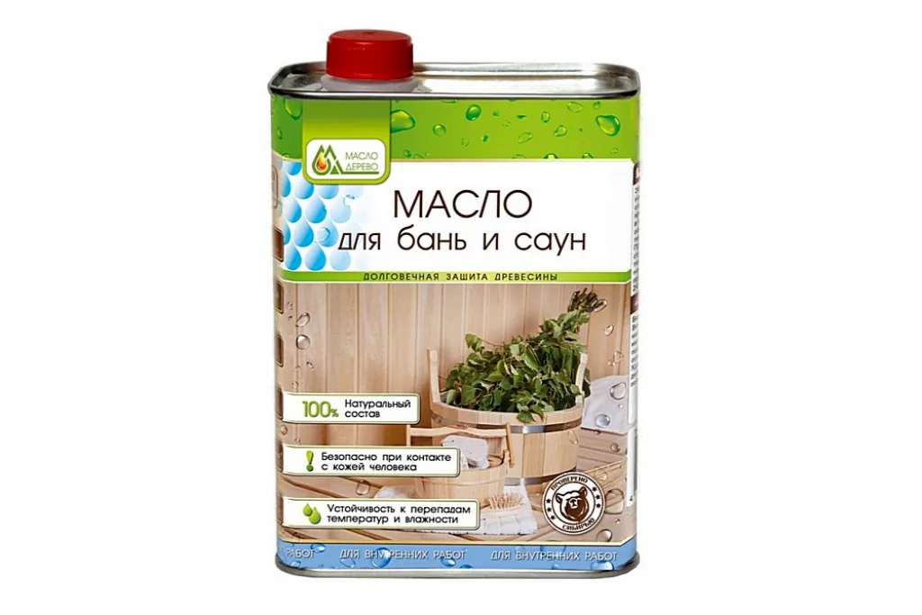 «МАСЛО&amp;ДЕРЕВО» Масло для бань и саун