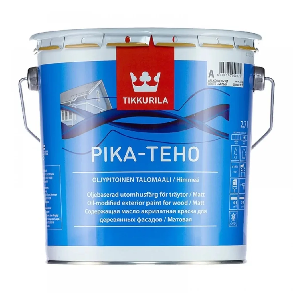 Краска акриловая Tikkurila Pika-Teho