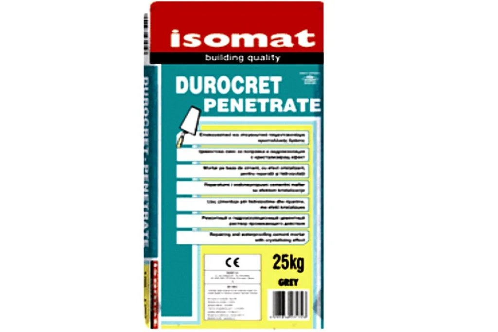 Гидроизоляционный состав проникающего действия Isomat Durocret Penetrate