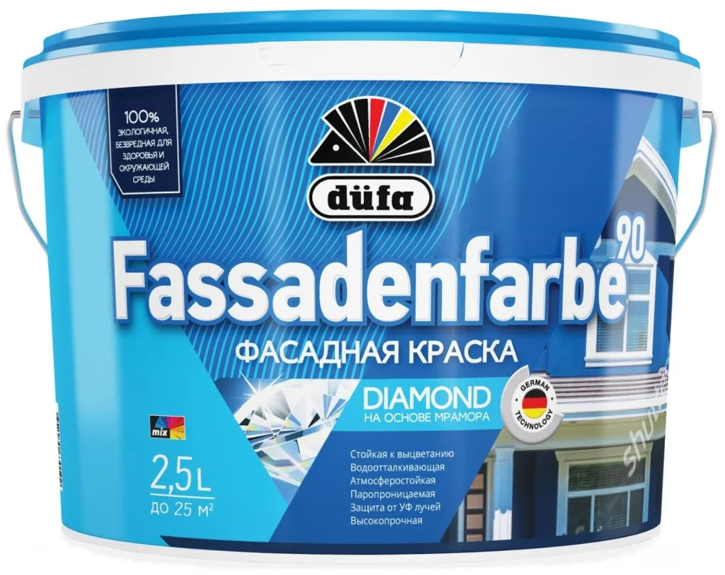 Краска акрил-латексная DUFA FASSADENFARBE