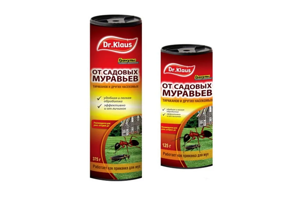 Гранулы DR. KLAUS для уничтожения муравьев
