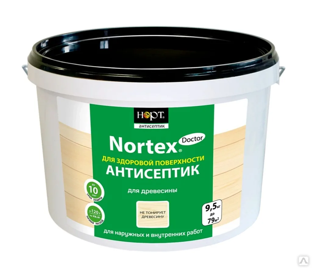 Универсальная антисептическая пропитка с «лечащим» эффектом НОРТЕКС-ДОКТОР