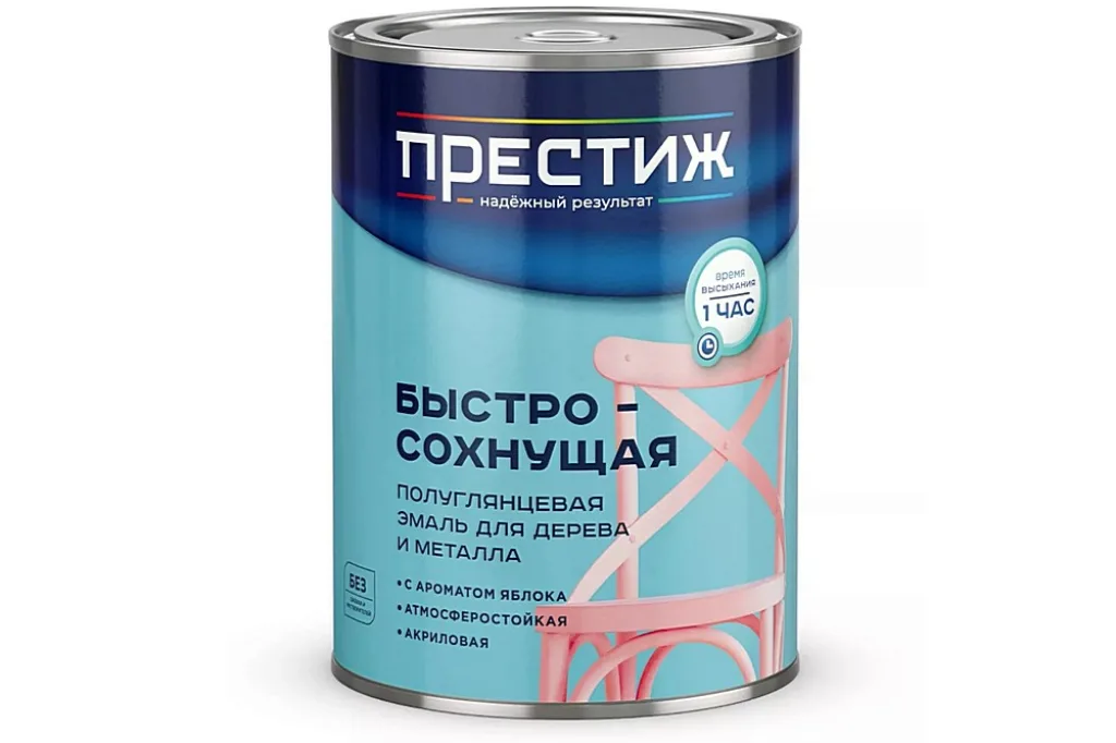 ПРЕСТИЖ Эмаль акриловая (АК) для дерева и металла