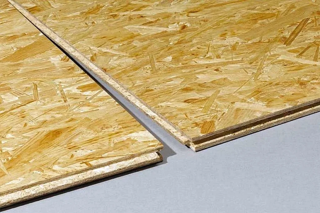 Панели OSB с пазогребневыми замками на кромках