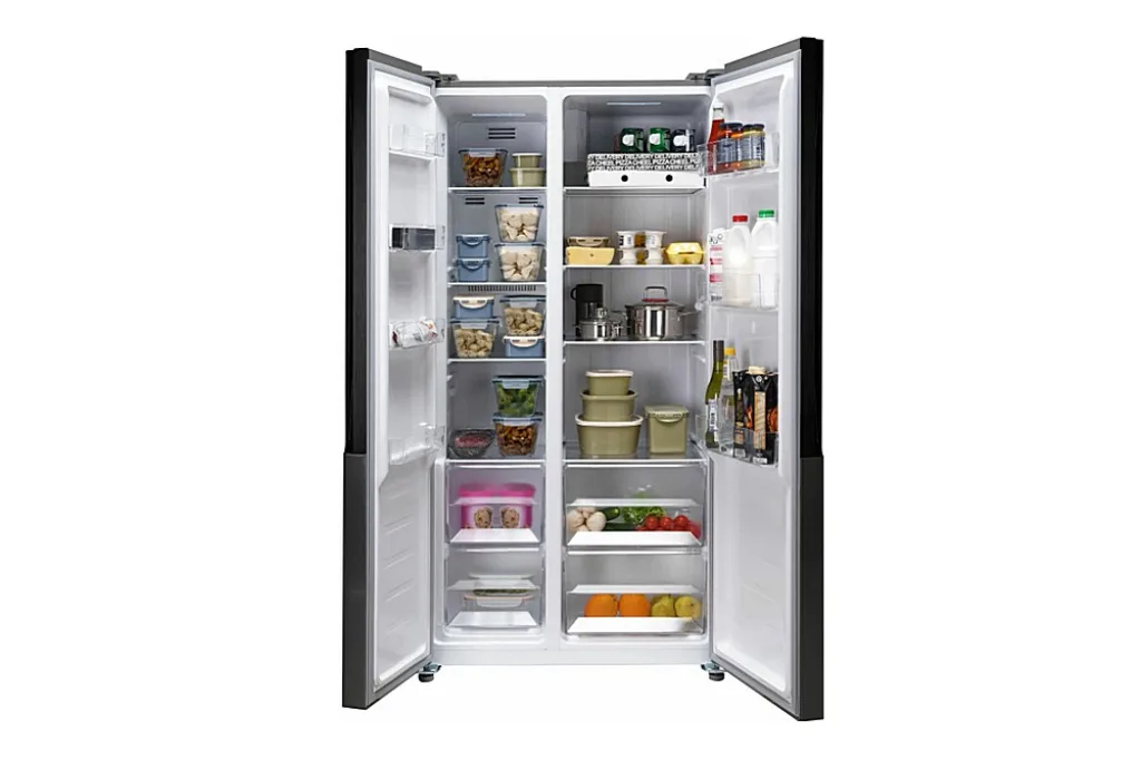 WEISSGAUFF WSBS 500 NFX Inverter с раскрытыми дверцами камер