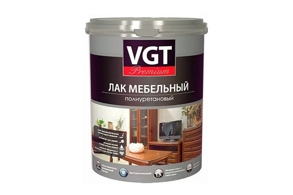 VGT Premium мебельный бесцветный, матовый