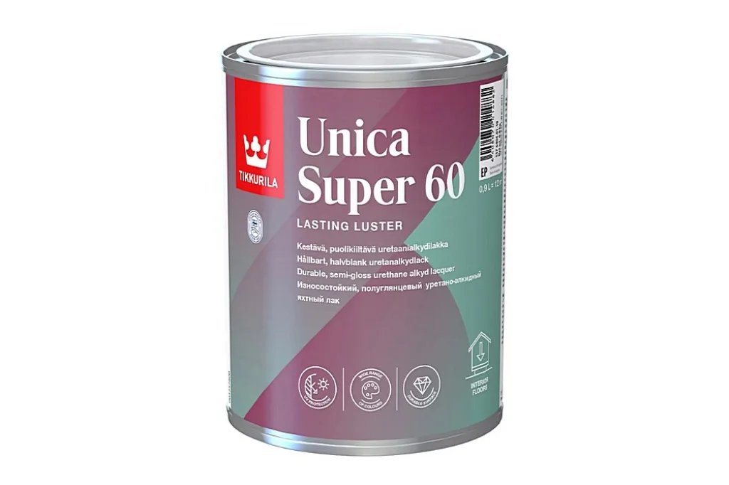 TIKKURILA Unica Super 60 яхтный алкидно-уретановый