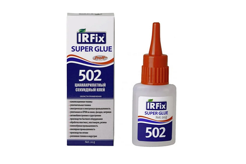 IRFIX Super Glue 502 бесцветный