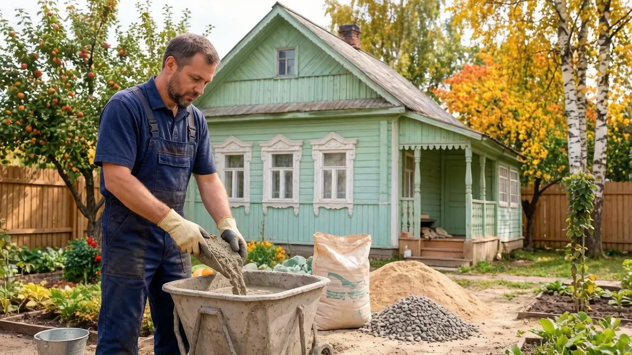 Наливать воду в цемент или сыпать цемент в воду: бетон теряет прочность из-за одной ошибки