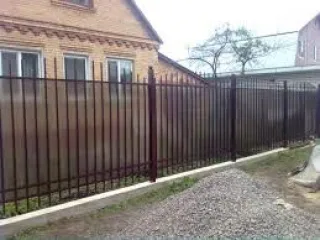 Забор из профнастила
