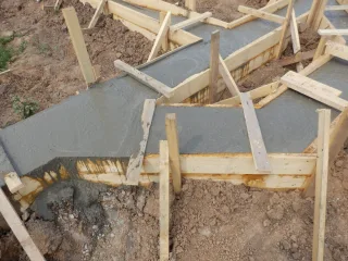 Заливка раствора