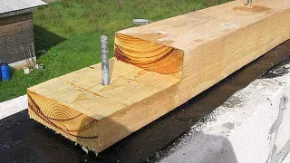 Мауэрлат на газобетон без армопояса: пошаговое инструкция по креплению с фото