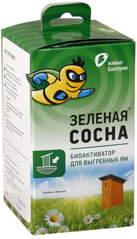 Одно из биологических средств для туалетов и выгребных ям