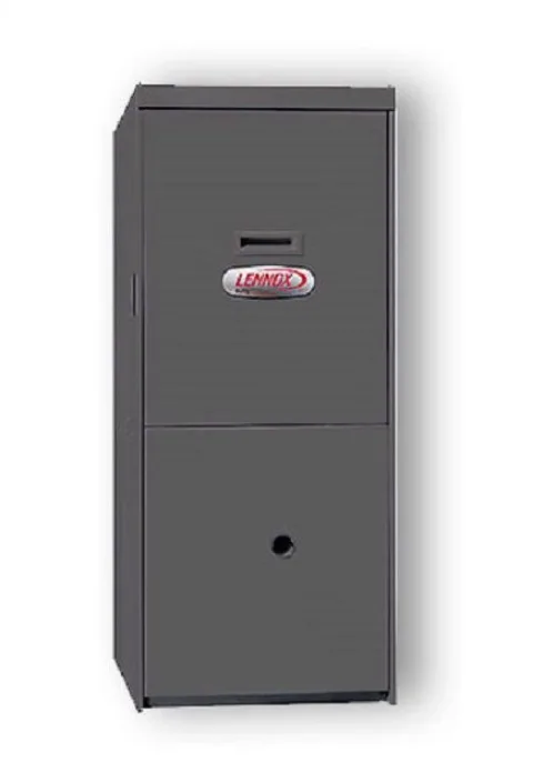 Так выглядит газовый котел для воздушного отопления «Lennox G61MPVT-60C-110». Но за скромной внешностью кроются большие возможности