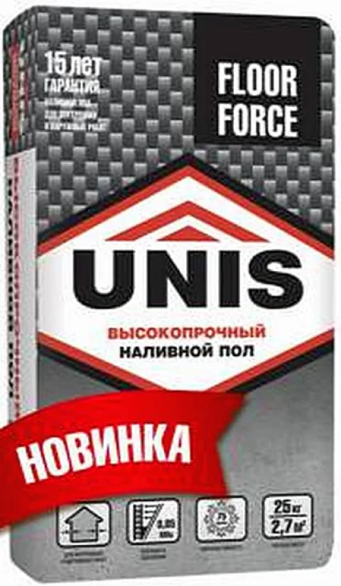 «Unis Floor Force» — высокопрочное покрытие, не боящееся атмосферного воздействия и отрицательных температур