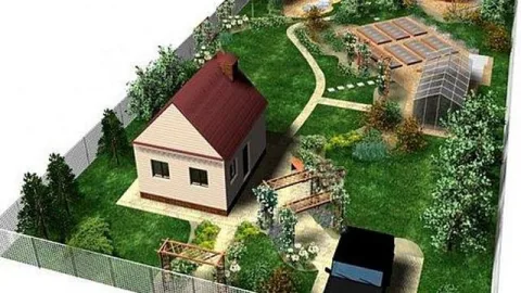 Как распланировать участок 6 соток: рекомендации, как правильно составить план