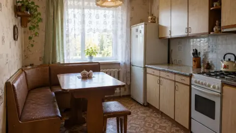 Кухонные уголки из 90-х – только на свалку: 3 замены, и малогабаритная кухня вздохнет свободно
