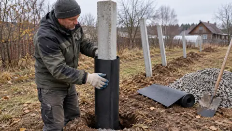 Если фундамент и столбы выдавливает из земли, есть минимум 2 решения – проще, чем кажется