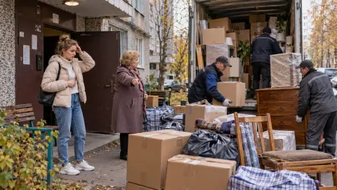 Свекровь попросила на время ремонта перевезти к нам часть вещей, но когда ремонт закончился, вещи так и остались