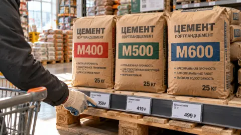 Какой цемент выбрать — М400, М500 или М600? Разбираемся в цифрах и буквах на мешке