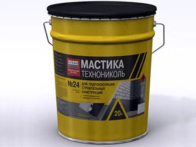 Битумная мастика в заводской упаковке
