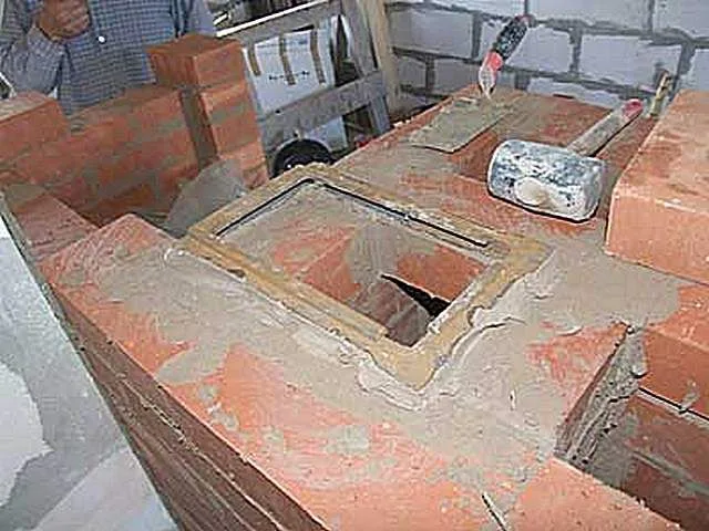 Установка задвижки