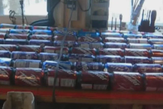 Заготовки для абсорбера окончательно высыхают на горизонтальной поверхности