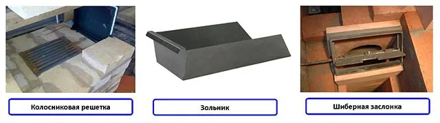 Некоторые части камина стоит приобрести отдельно