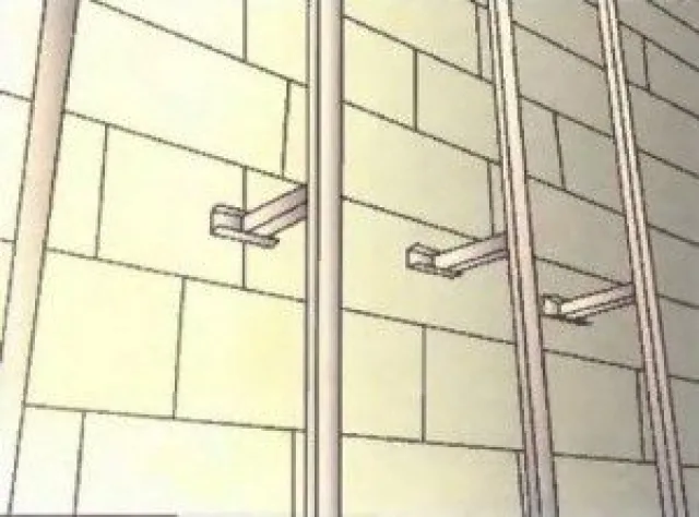 Вертикальная обрешетка