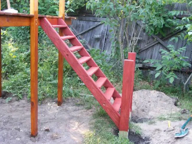 Готовая лесенка