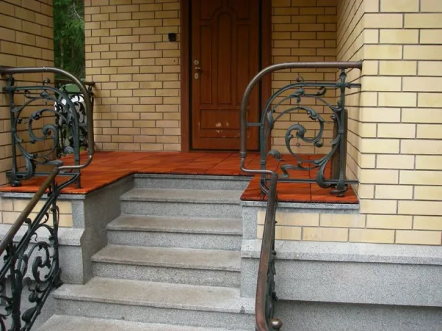 Крыльцо из бетона