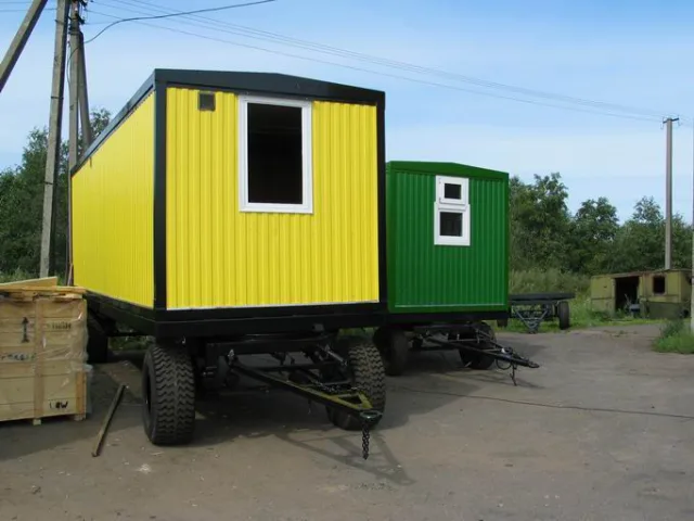 Бытовки на колесах