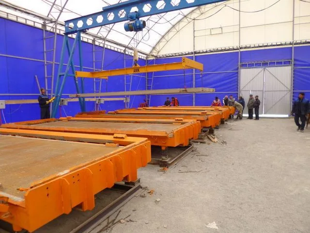 Промышленные вибростенды с автоматическим высокотемпературным пропариванием