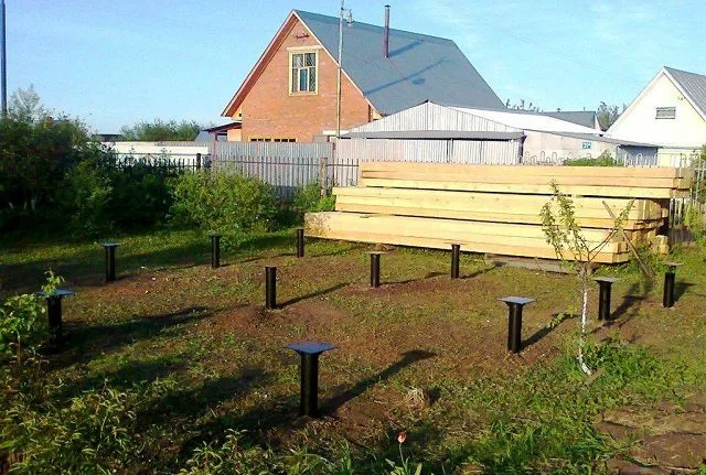 Свайно-винтовой фундамент - быстро и надежно!