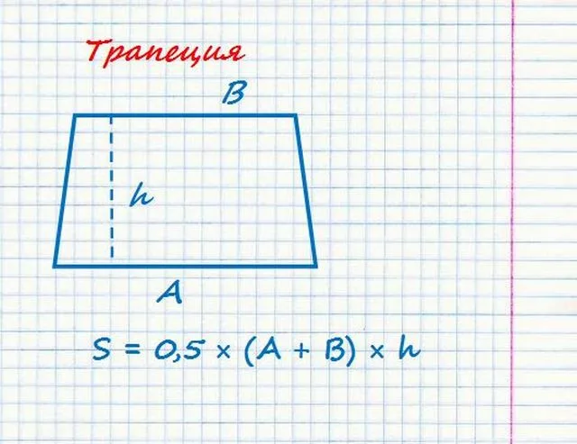 Площадь трапеции - необходимо знать три параметра